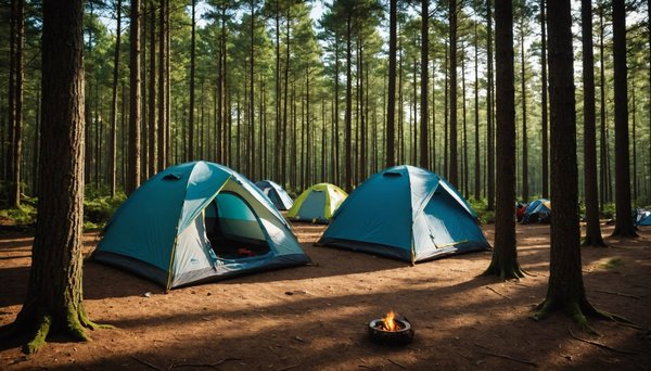 Explorer les merveilles de la forêt des landes en camping