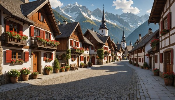 Louer un bien à demi-quartier : village paisible à deux pas de megève